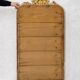 19th C Louis Philippe mirror with ornate rose crest