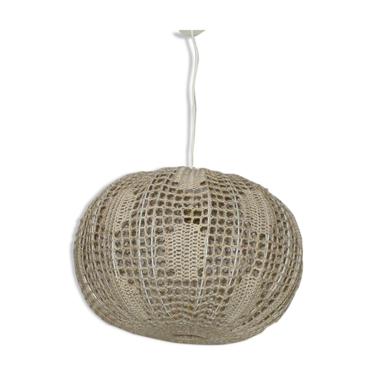 Macramé suspension from the 60/70