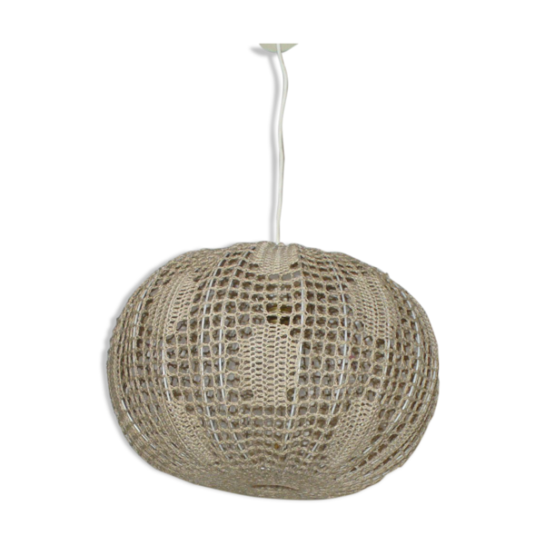 Suspension macramé des années 60/70