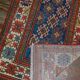 Handmade antique Armenian Gandzak rug 97cm x 244cm 1880s