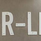 Old sign letter L / /27cm