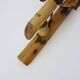 Rattan bamboo lantern wall light. 1950s-1960s
