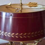 Lucien Gau Model 15033 mid century brass table lamp