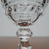6 verres à vin en cristal