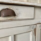 Old white Parisian buffet