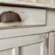 Old white Parisian buffet