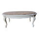 Marble top coffee table