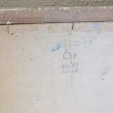 Seaside, oil on panel