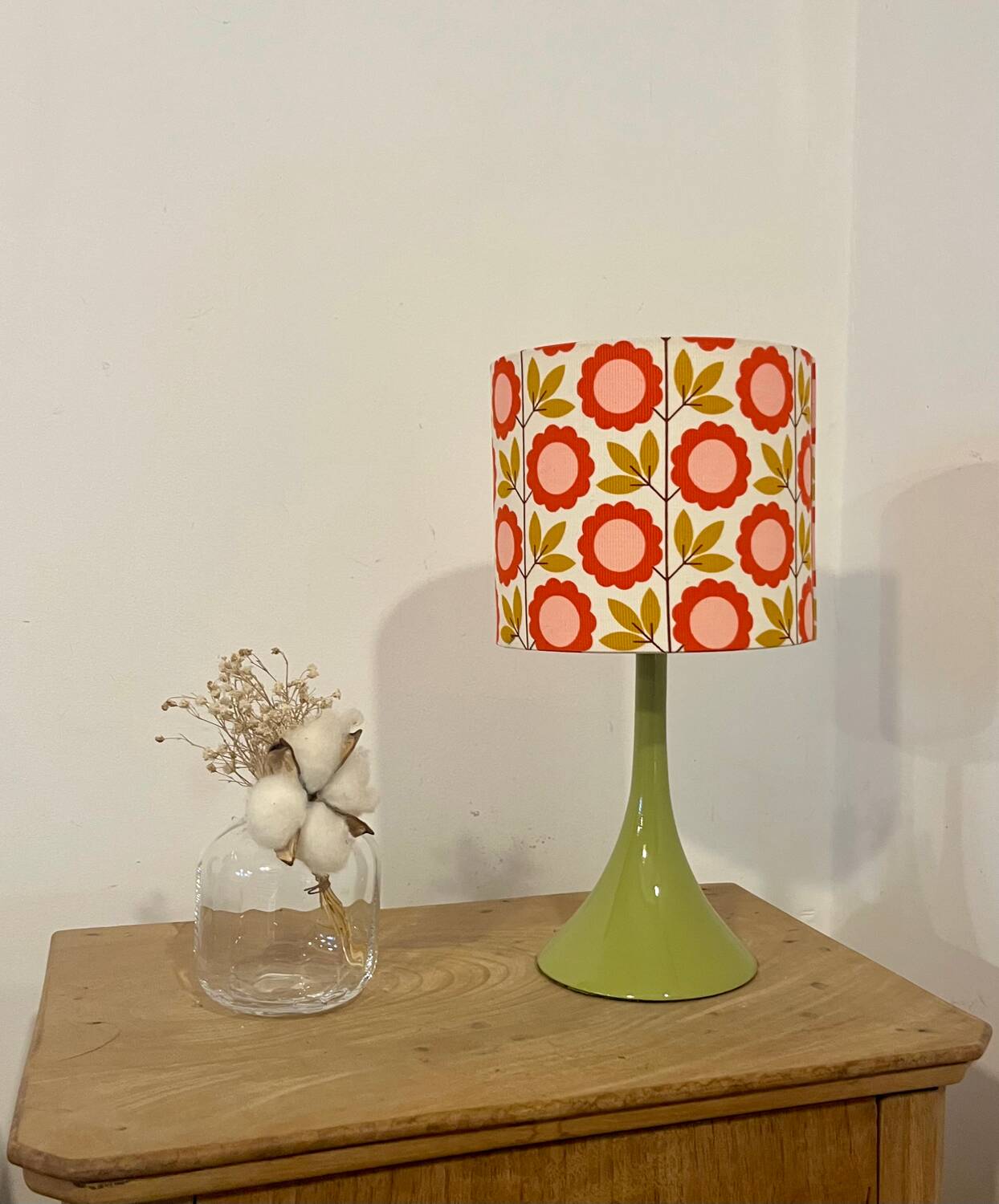 Restored vintage lamp