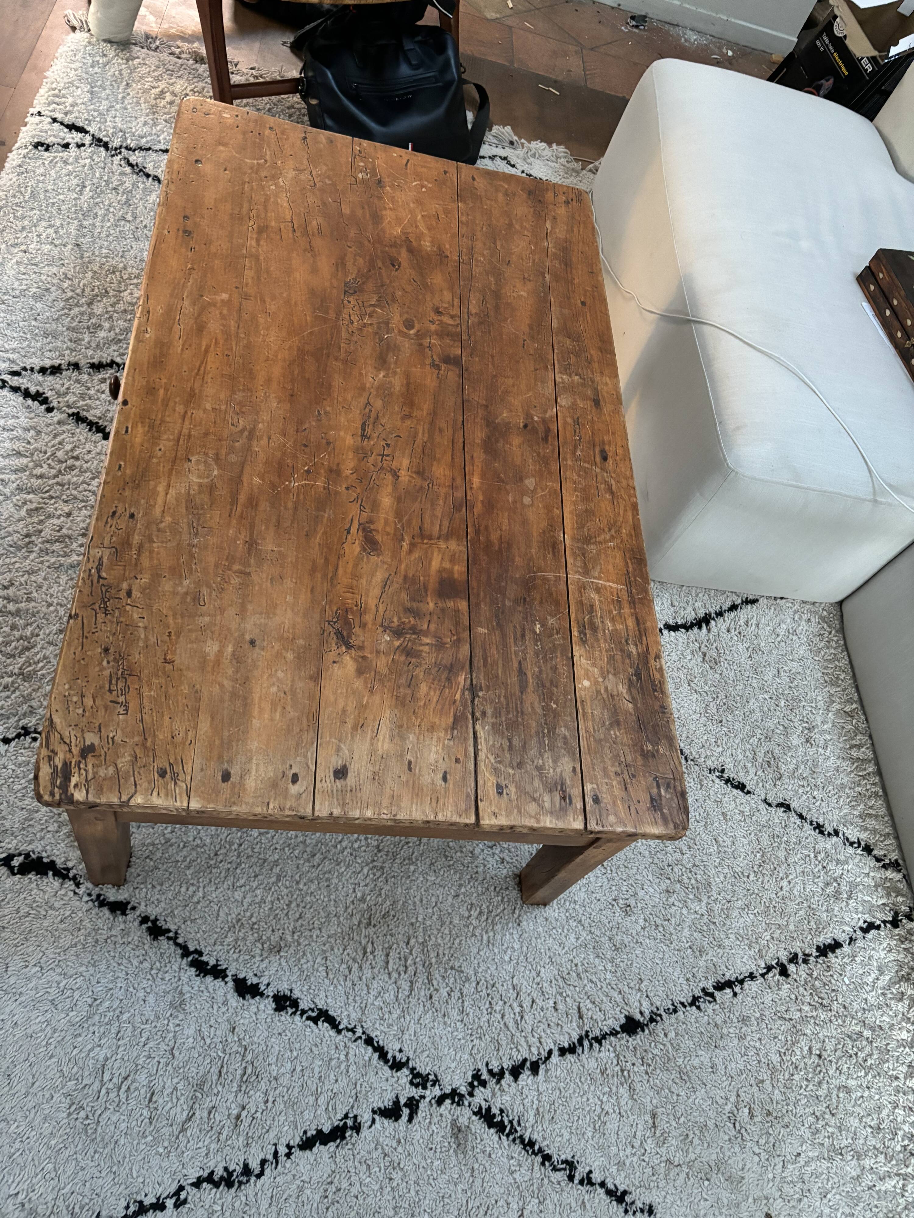 Farmhouse coffee table