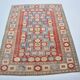 Colorful Hanknotted Vintage Carpet sku 3567