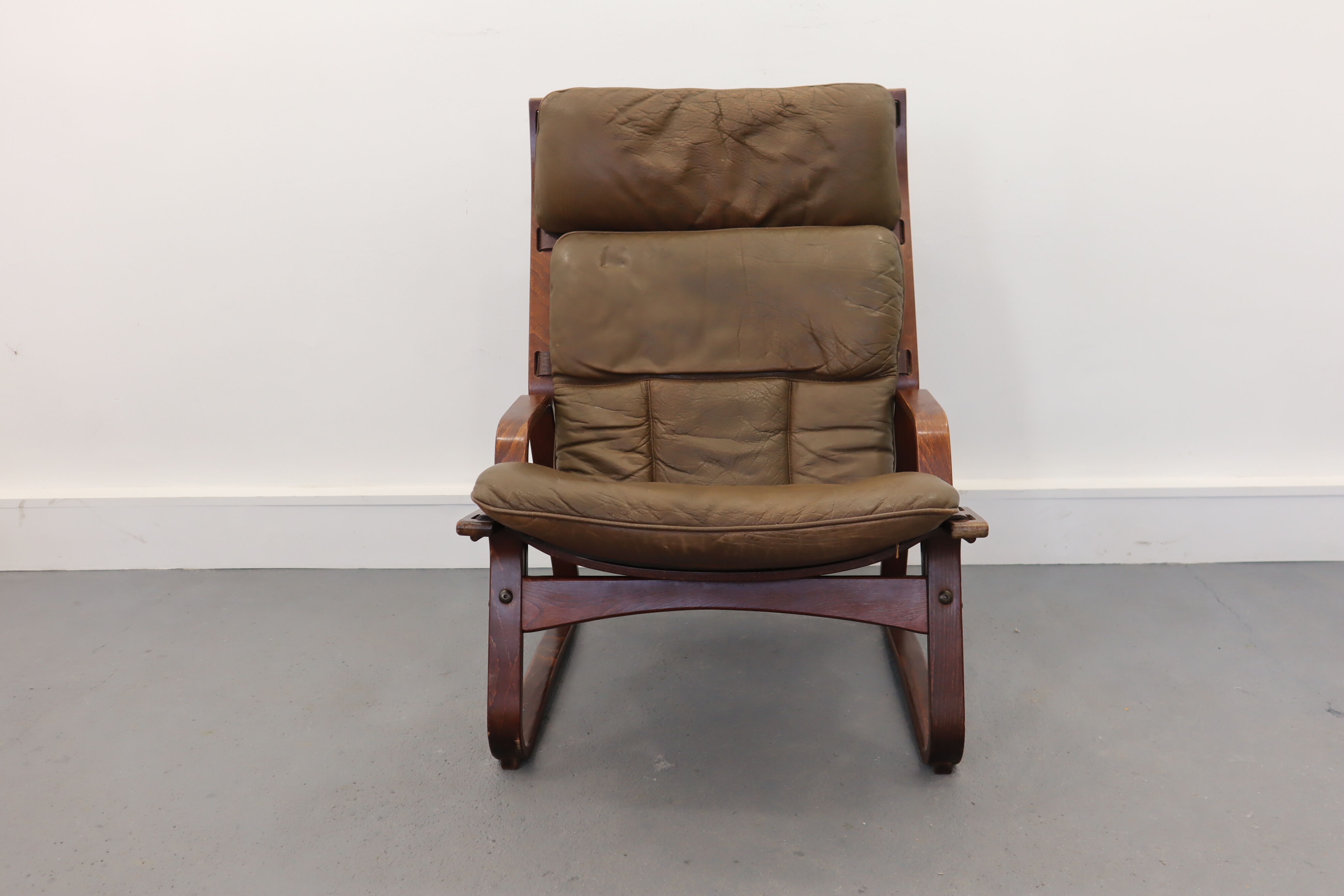 Vintage Swedish Armchair, 1970s