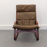 Vintage Swedish Armchair, 1970s