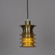 Paire de 2 lampes danoises de l'ère spatiale des années 1970.