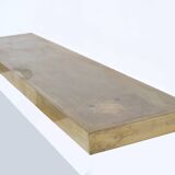 Large brass console, Italy - 1960s