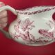 Broc toilet service and bowl in earthenware from gien "varied flowers & cactus