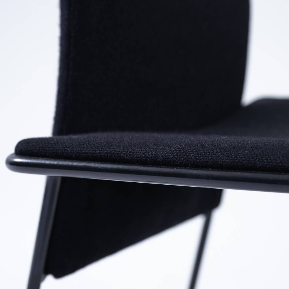 Chaises postmodernes hollandaises Walter Antonis pour Hennie de Jong, années 1980