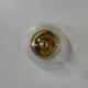 Hoffmeister bubble glass gold ceiling or wall lamp