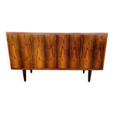 Buffet danois rétro vintage en palissandre du milieu du siècle par Poul Hundevad, années 1960