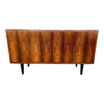 Buffet danois rétro vintage en palissandre du milieu du siècle par Poul Hundevad, années 1960