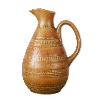 Digoin sandstone jug or vase, vintage