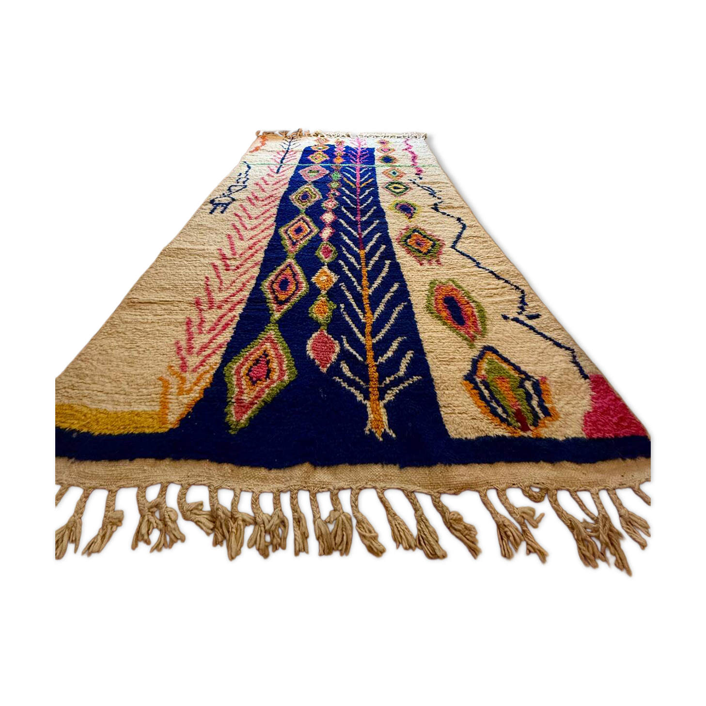 Beni Ouarain Berber rug 100% wool