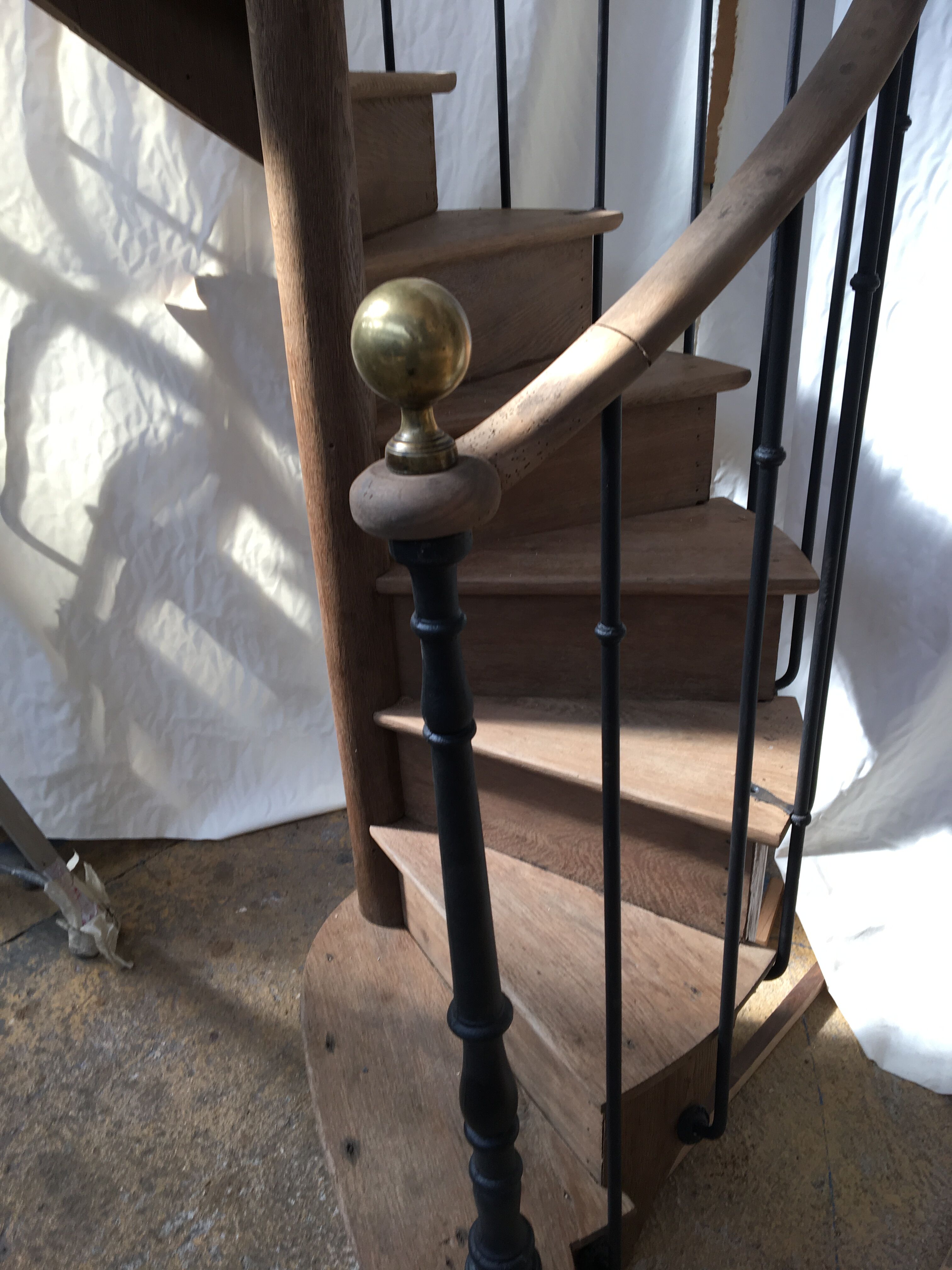 Ancient spiral staircase 1900