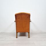 Paire de fauteuils incurvée Art Déco