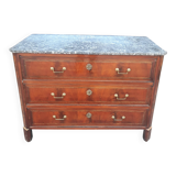 Mahogany chest of drawers from the nineteenth century