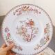 8 flat plates Sarreguemines décor Minton