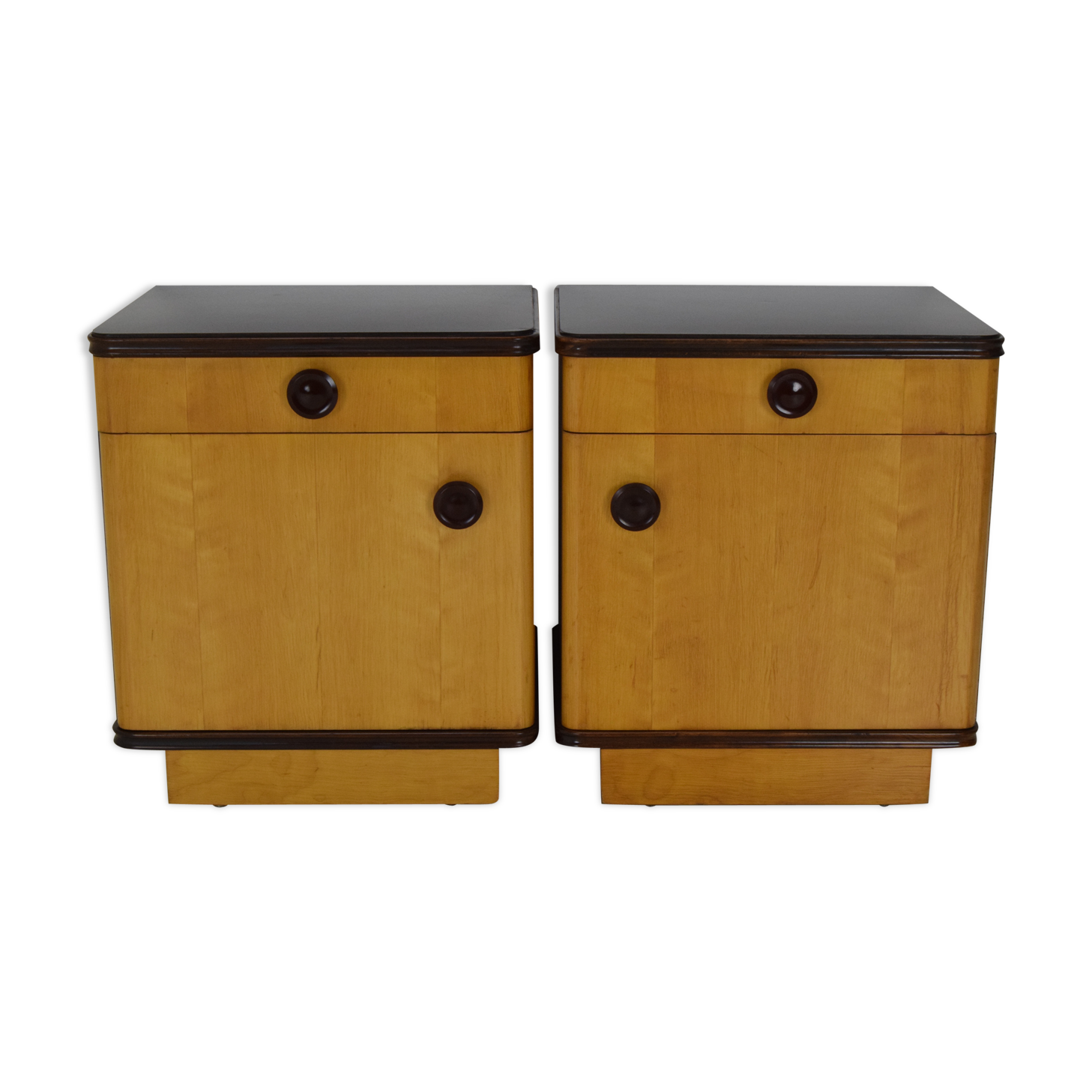 Paire de tables de chevet du milieu du siècle, années 1960