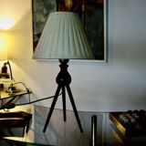 Lampe vintage en teck massif de severin hansen  1960