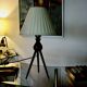Vintage solid teak lamp by severin hansen 1960