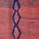 Tapis marocain rose - 163 x 255 cm