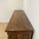 Low sideboard buffet in rustic solid oak