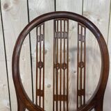 Suite de 6 chaises de style Louis XVI bordeaux
