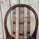 Suite de 6 chaises de style Louis XVI bordeaux