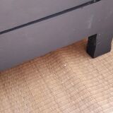 Matte black Paris wardrobe