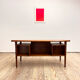 Danish teak desk by Peter Løvig Nielsen for Hedensted Møbelfabrik Denmark 1960s