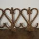 Rattan coat hanger