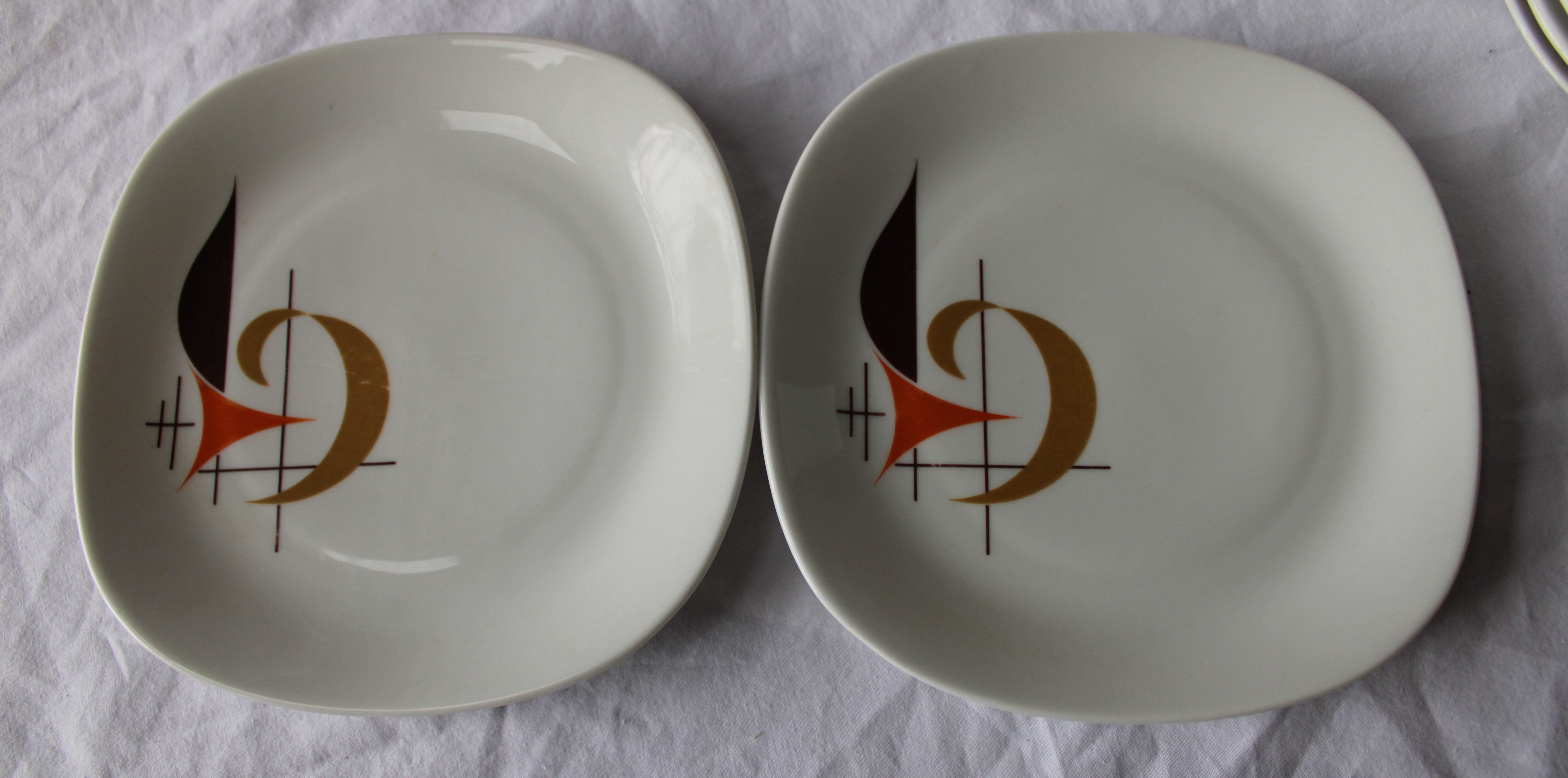 Dessert plates SCHIRNDING BAVARIA vintage