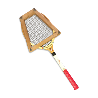 Raquette de tennis en bois années 70