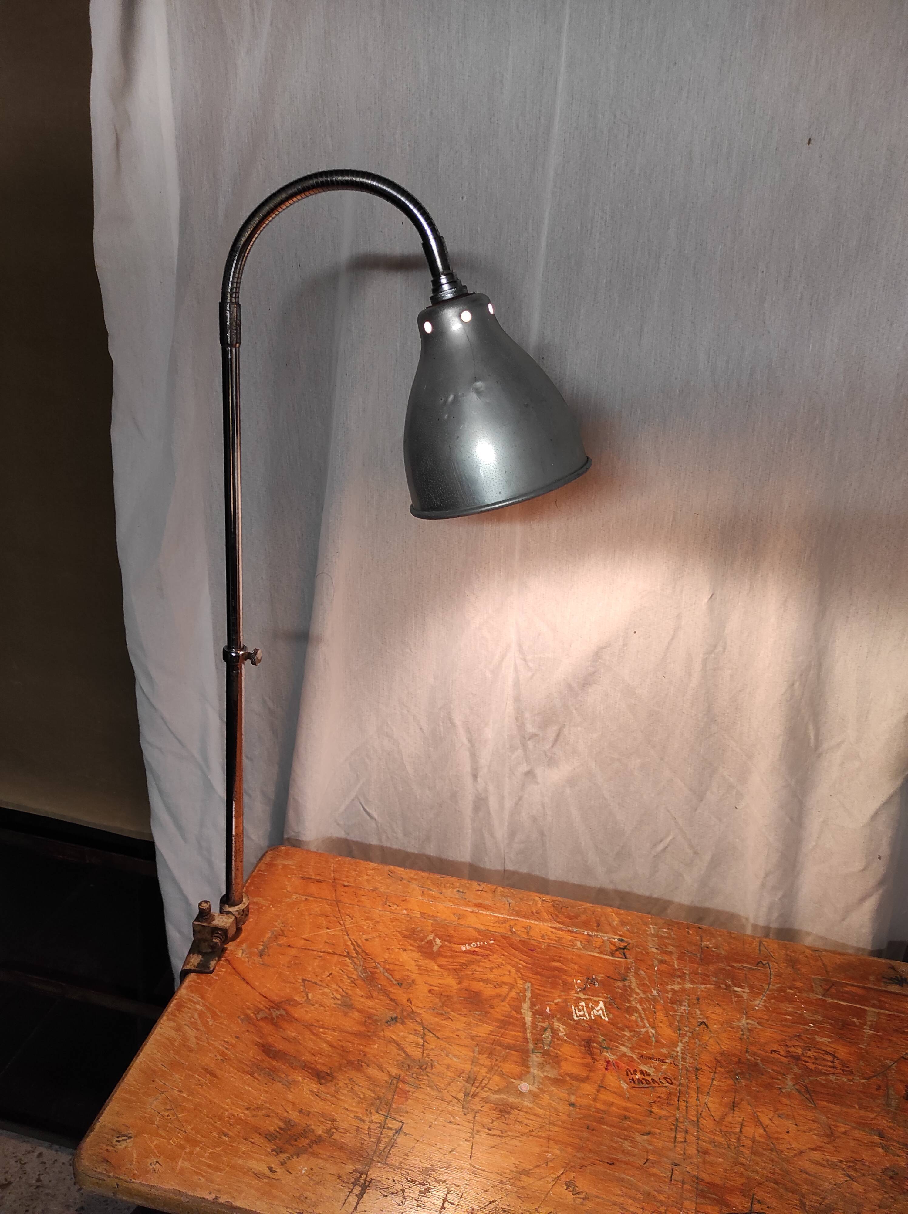 Workshop lamp ki-e-klair Alphonse Pinoit 1950