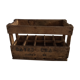 Caisse en bois à casiers