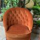 Sofa and chair toad velvet padded velvet