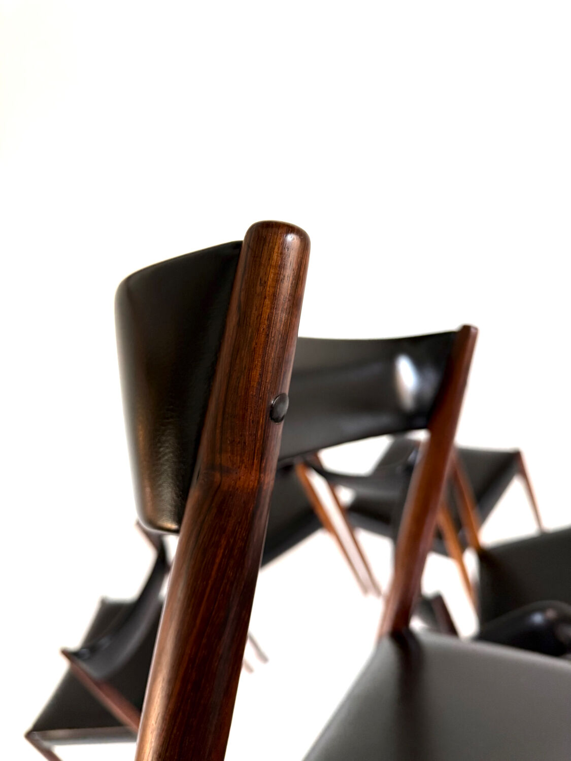 6x vintage Danish chair in Rosewood ‘60