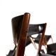 6 chaises vintage danoises en palissandre des années 60
