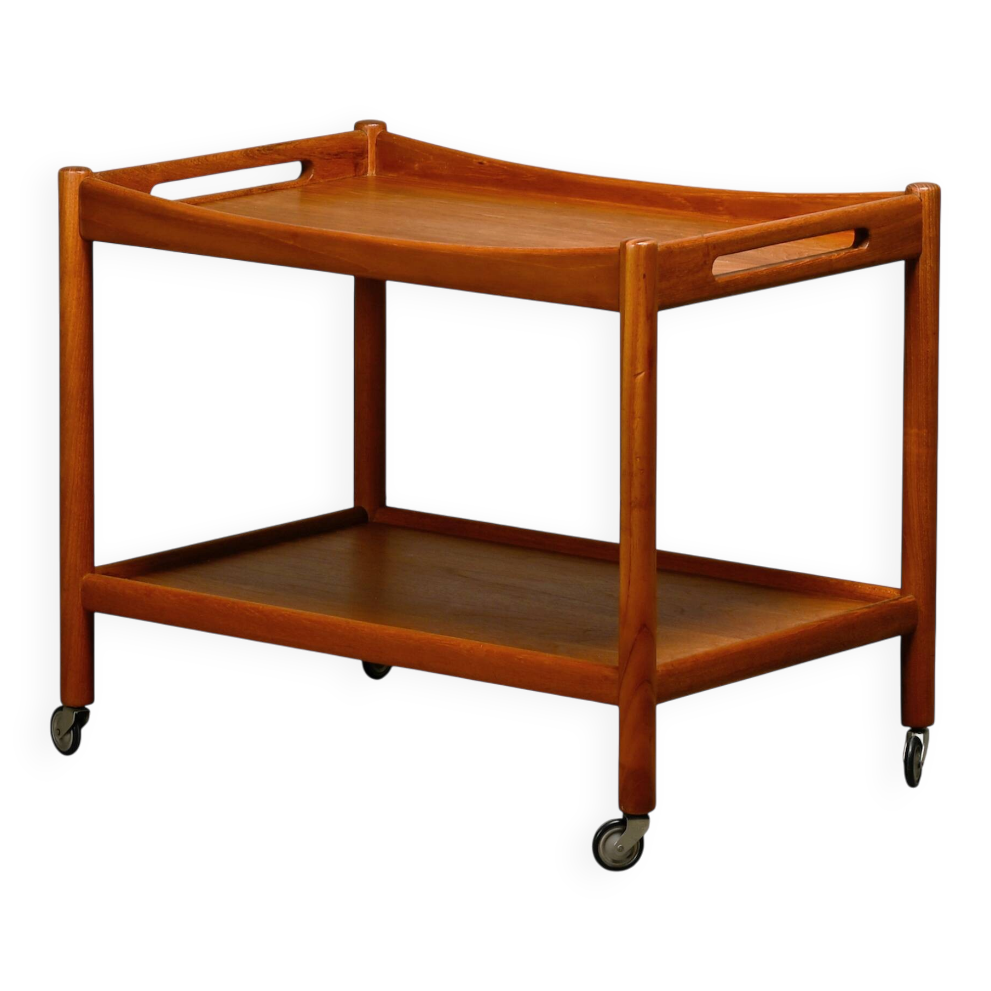 Hans J. Wegner AT-45 Trolley en teck pour Andreas Tuck et Illums Bolighus