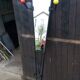 Vintage wall coat rack