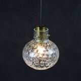 Glass pendant lamp, 1970s